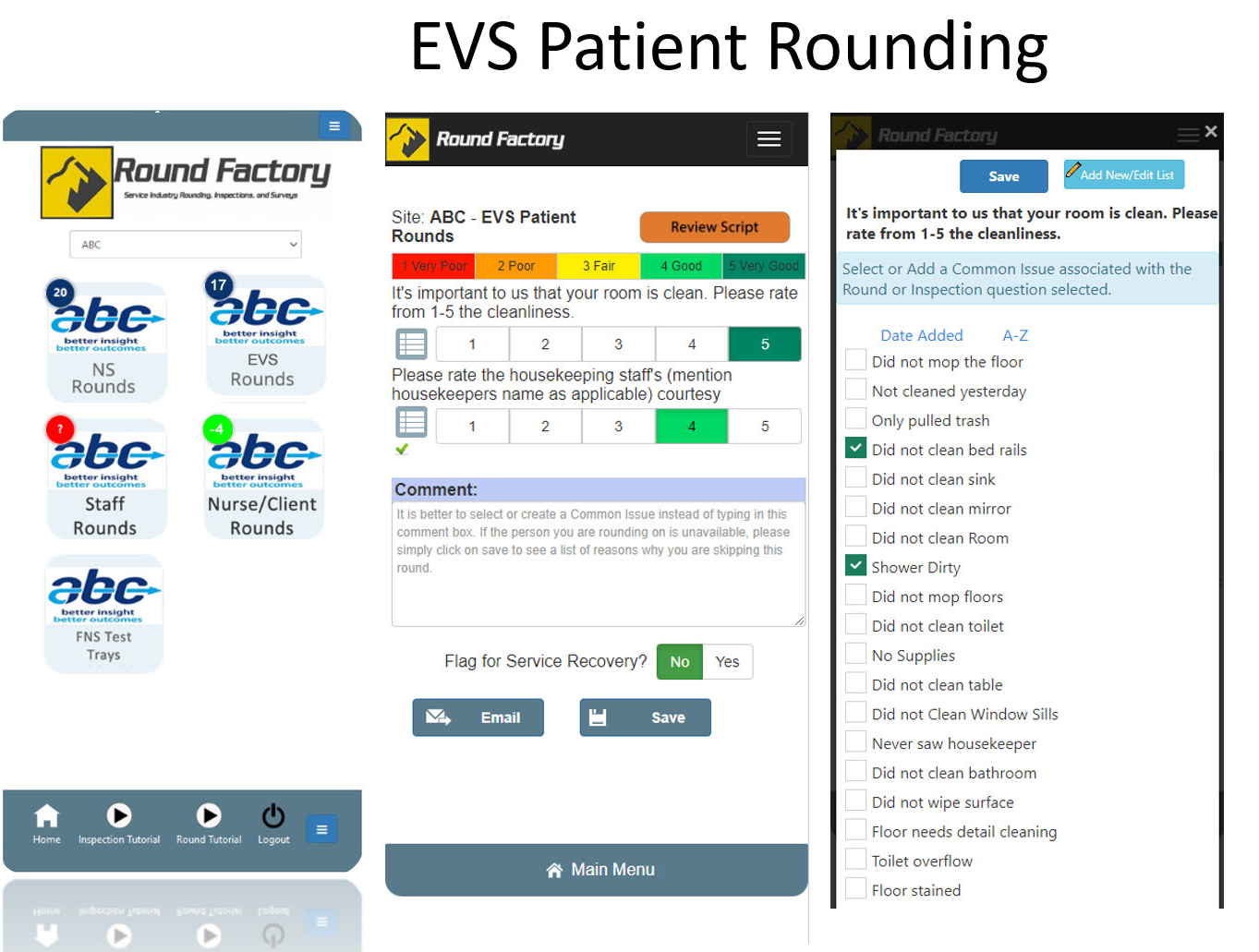 EVS Patient Rounding proven to increase patient satisfaction by 15% once hardwired
